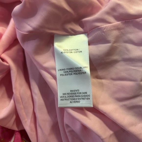 Taylor Printed Lawn Mini Dress, size large. - Picture 8 of 8